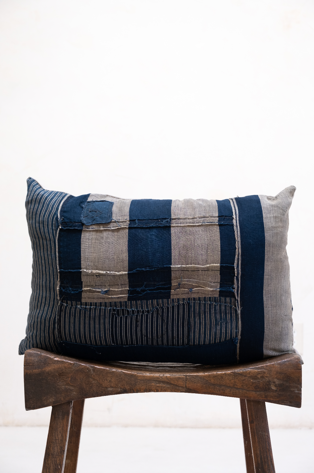 Blue Japanese Pillows, Vintage